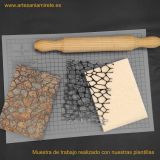 Plantilla 002 relieve Piedra redondeada pequeña pu