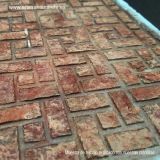 Plantilla 005 relieve Suelo de ciudad. 11x14,5 cm