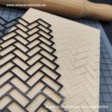 Plantilla 010 relieve Espigas 11x14,5 cm