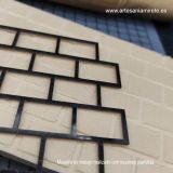 Plantilla 011 relieve Pared Piedra 11x14,5 cm