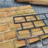 Plantilla 011 relieve Pared Piedra 11x14,5 cm