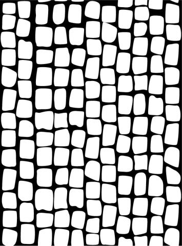 Plantilla 012 relieve calzada 11x14,5 cm