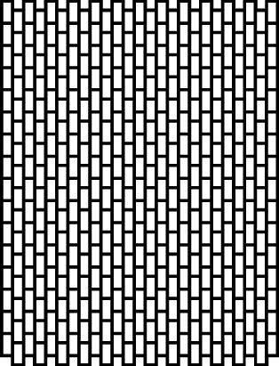 Plantilla 016 relieveladrillos Mini 11x14,5 cm