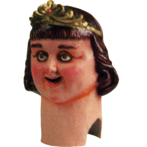 Cabezudo Blancanieves 70 cm