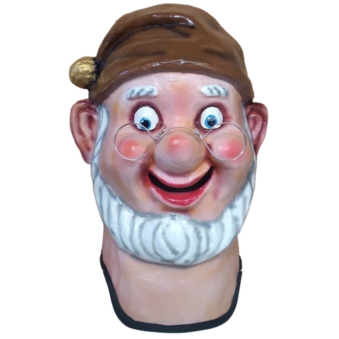 Cabezudo Enanito Gafas 70 cm