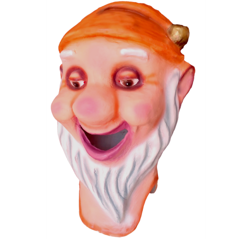 Cabezudo Enanito Romántico 70 cm