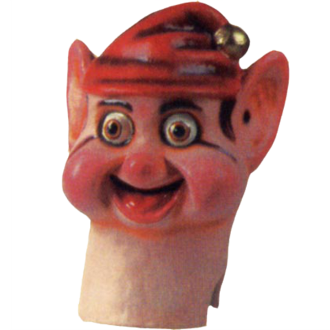 Cabezudo Enanito Mudito 70 cm