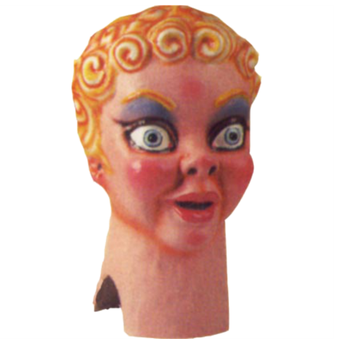 Cabezudo Pelirroja 75 cm