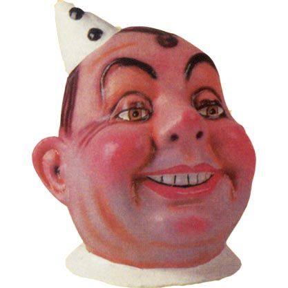 Cabezudo Payaso 50 cm