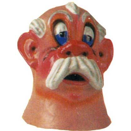 Cabezudo Bigotes 35 cm