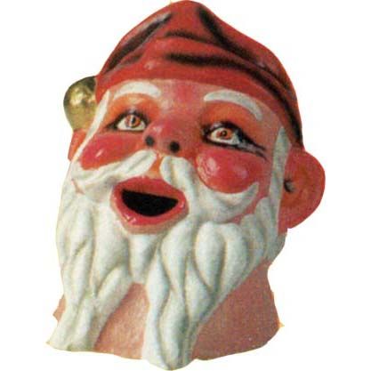 Cabezudo Papa Noel 35 cm