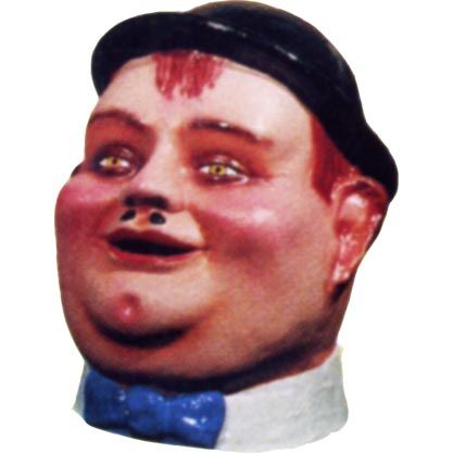 Cabezudo Hardy (Gordo) 35 cm