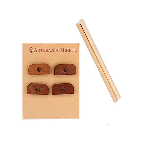 Ejes de Ruedas 2 unidades tamaño P