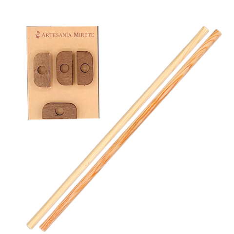 Ejes de Ruedas 2 unidades tamaño M