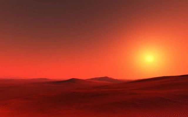 Grafica de Poliester. Desierto 1