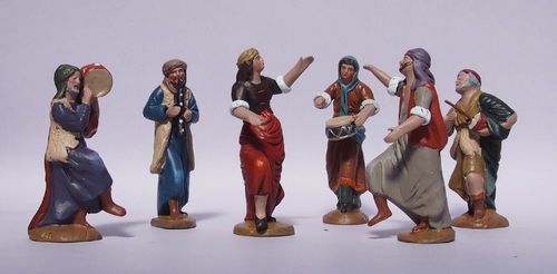 Grupo de musicos 8 cm